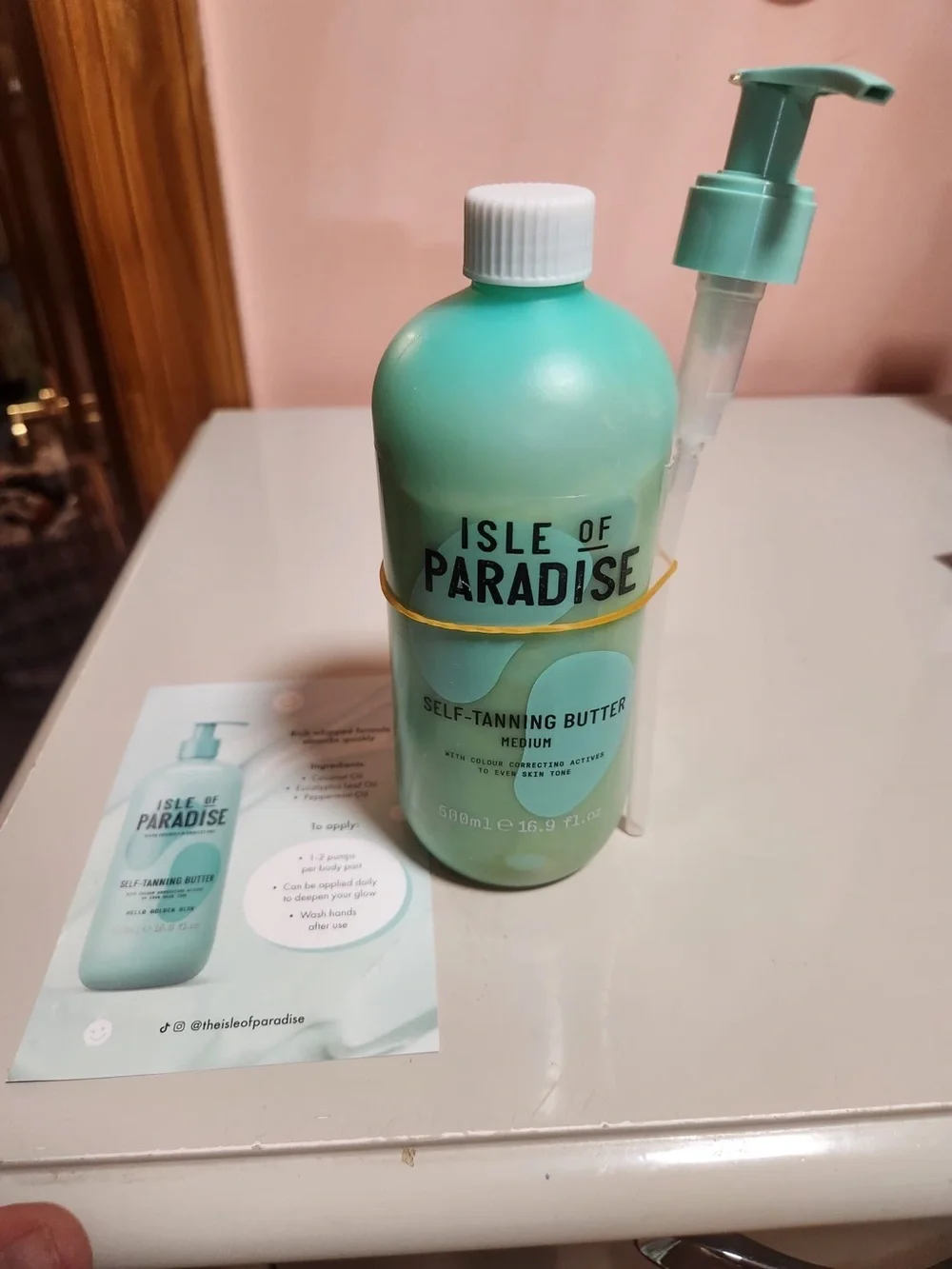 Isle of Paradise Self-Tanning Butter Medium, Hydrating, Full Body, 16.9 fl oz